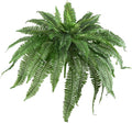 Nearly Natural 48-in Artificial Boston Fern, Large Hanging Fake Plant Wall Decor by NearlyNatural