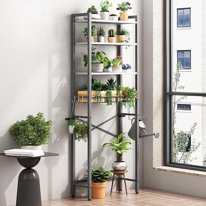 Kalrin Over-The-Toilet Storage Rack, 4-Tier Bathroom Organizer Shelf Over Toilet - Image 7