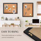 Large Cork Board Bulletin Board - Image 6