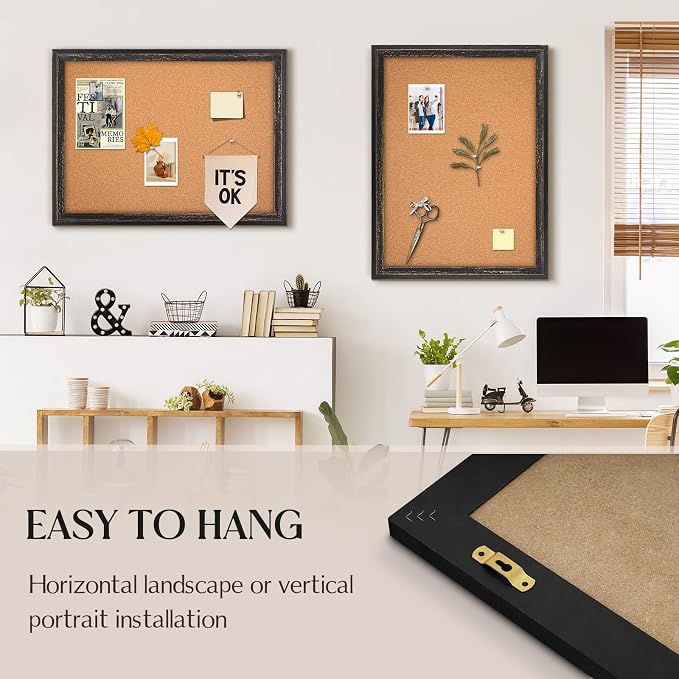 Large Cork Board Bulletin Board - Image 6