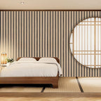 Brown Wood Slat Peel and Stick Wallpaper - Image 6