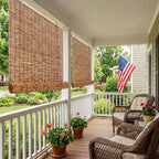 Outdoor Bamboo Blinds for Patio, Waterproof Reed Shades, Privacy Sun Shades - Image 6