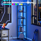 Furnulem 6 Tier Corner Shelf - Image 4