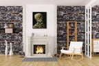 Wieco Art Framed Art Skull of a Skeleton - Image 3