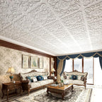 Art3dwallpanels 12 Pack Drop Ceiling Tiles, 24 x 24 Inch High Grade PVC 3D Wall - Image 8