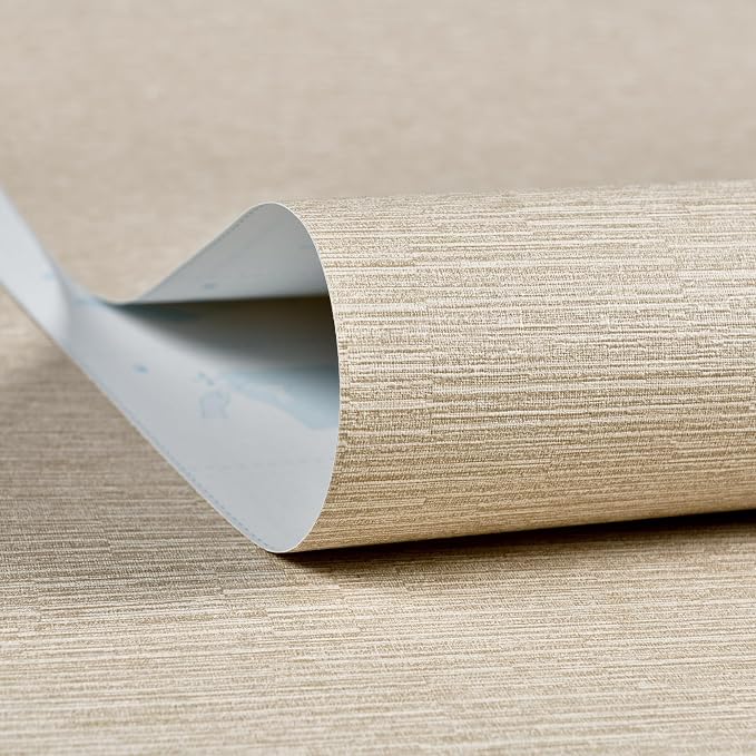 Haimin Grasscloth Wallpaper Peel and Stick 20.9in X 393in Fabric Contact Paper - Image 5