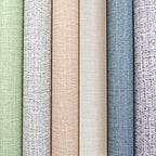 Yancorp 15.7"x787"/65.6' Textured Fabric Wallpaper Faux Grasscloth Peel and - Image 6