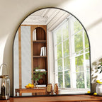 XRAMFY 31"x32" Arched Wall Mirror - Image 2
