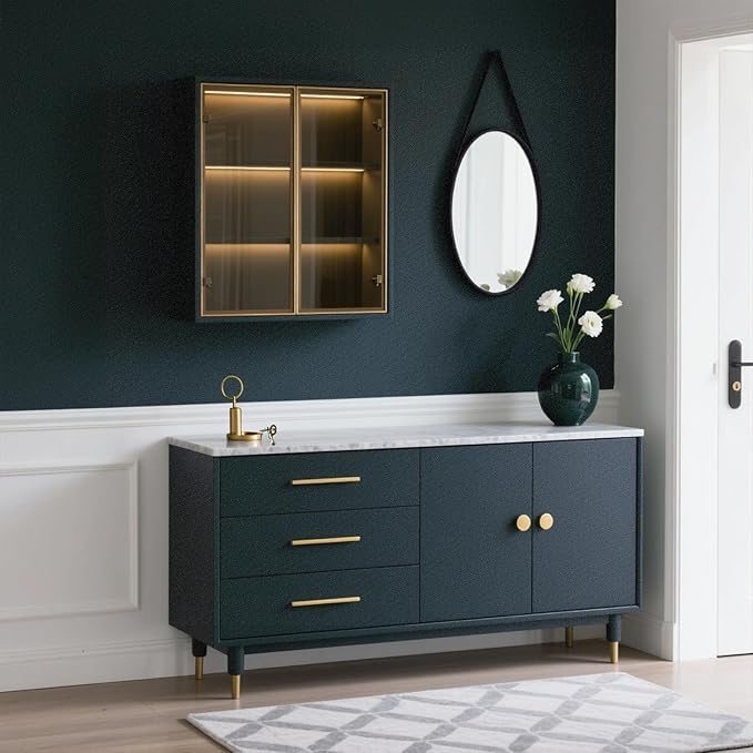 Yancorp 24"x394"/32.8' Matte Emrald Green Peel and Stick Wallpaper Removable - Image 2