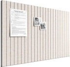 Bumusty Large Cork Board Alternative-36 x 24" Felt Bulletin Board Tiles by BUMUSTY