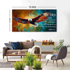 Christian Eagle Wall Art Isaiah 40 31 Poster Bible Verse Wall Decor - Image 5