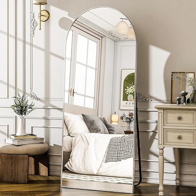 57" x 20" Arched Full Length Mirror - Image 3