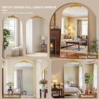 Antok Arched Full Length Mirror, Full Body Mirrors - Image 7