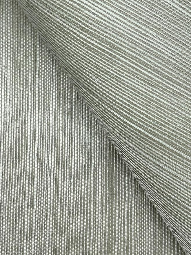 York Wallcoverings Natural Sisal Pine Peel and Stick Grasscloth Wallpaper - Image 4