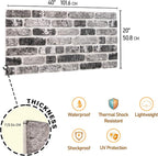 3D Faux Brick Wall Panels – Lightweight Styrofoam Cladding - Image 2