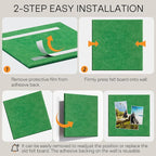 MaxGear Large Cork Board for Wall 36" x 24", Emerald Green Bulletin Board - Image 5