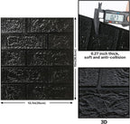 30PCS 3D Wall Panels Peel and Stick Foam, Self-Adhesive Decorative 3D Brick - Image 4