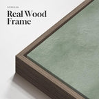 Framed Sage Green Abstract Wall Art, Modern Canvas Prints Artwork - Image 5