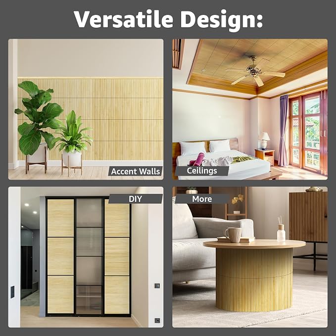 Art3d Natural Bamboo Wall Panel - Image 4
