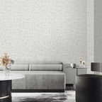 Grasscloth Peel and Stick Wallpaper, Waterproof Self Adhesive Removable Vinyl - Image 4