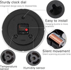 Wall Clock, Sweep Silent Movement Accurate Clocks - Image 5