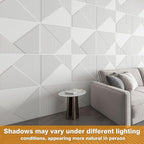 WOWSTAR 12-Pack 3D Wall Panels 19.7" x 19.7", Modern Wall Covering - Image 3