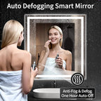 LED Bathroom Mirrors 38"x40" Bathroom Mirror - Image 3
