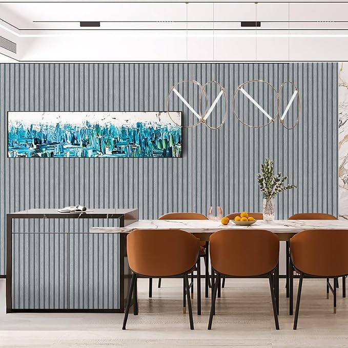 Peel and Stick Wood Slat Wall Panels - Image 5