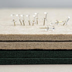 Bulletin Board, 24 x 18 inches Felt Board Decorative Pin Board, Cork Board - Image 6