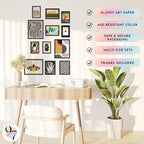 97 Decor Eclectic Wall Art Framed - Image 5