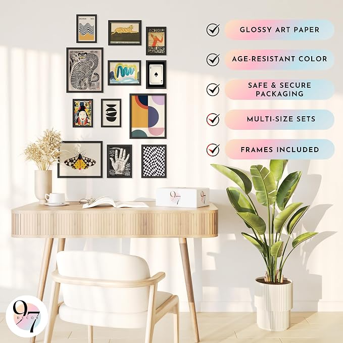 97 Decor Vintage Eclectic Wall Art Collage - Image 5