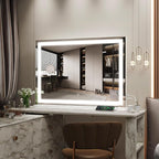 ROLOVE Vanity Mirror with Lights, LED Makeup Mirror, USB Charging Port - Image 7