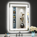 20x28 LED Bathroom Mirror with Lights, Backlit and Front Lit Anti-Fog Lighted by Awandee