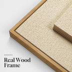 Large Framed 3D Neutral Abstract Wall Art - Image 6