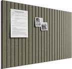 Bumusty Large Cork Board Alternative-36 x 24" Felt Bulletin Board Tiles by BUMUSTY