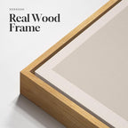 Large Framed Black and Beige Neutral Abstract Wall Art - Image 3