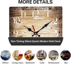 ArtSocket Wooden Wall Clock Silent Non-Ticking - Image 5