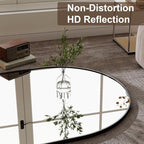 GLSLAND-77 x38 Arched Full Length Mirror - Image 4
