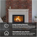 CONCORD WALLCOVERINGS ™ Retro-Art 3D Faux Brick Wall Panels - Image 6