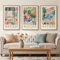 Framed Abstract Matisse Wall Art by Cuspin