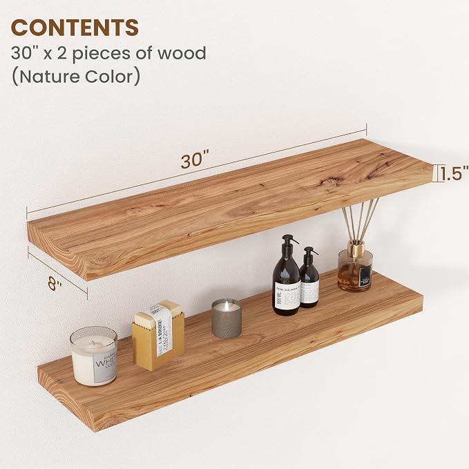 Floating Shelves for Wall Decor, Wall Shelves - Image 2