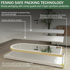 FENNIO Full Length Mirror with Lights, Free Standing Lighted Floor Mirror - Image 9