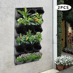 Vertical Wall Planter with 36 Pots, Hanging Garden Plant Flowerpot Holder - Image 5