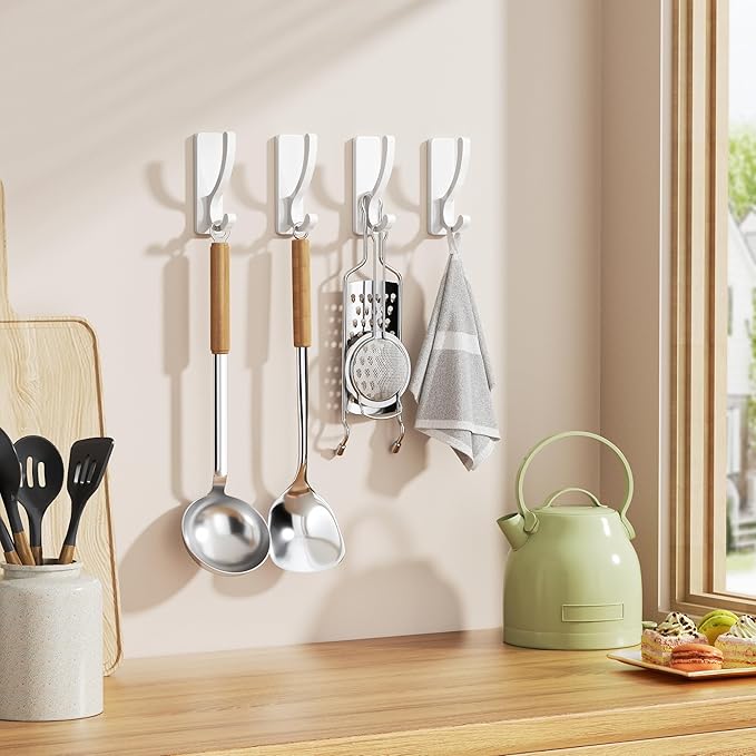 pickpiff Adhesive Wall Hooks for Towels - Image 6