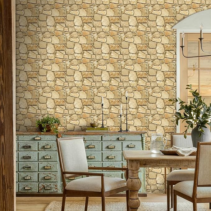 Commomy Peel and Stick Stone Wall Panels - Image 9