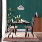 Teal Grasscloth Peel and Stick Wallpaper Texture Contact Paper A Set of 15.7" X - Image 4
