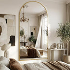 Suidia 86"x46" Arched Full Length Mirror - Image 3