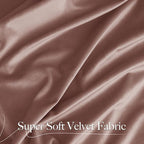 NICETOWN Dusty Pink Velvet Curtains and Drapes - Image 4