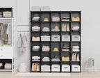 HOMIDEC Closet Organizers and Storage, 9 Cube Storage Organizer, Portable - Image 2