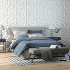 Giantex 40 Pack 3D Wall Panels, Lightweight Waterproof, DIY Cut & Paint - Image 2